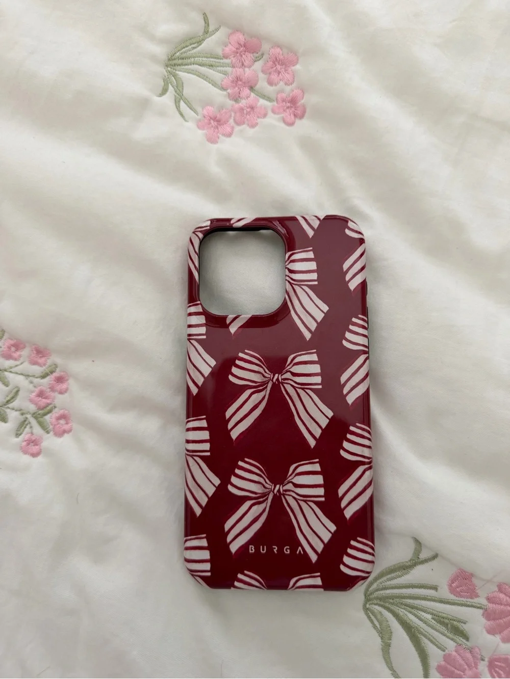 Burga Bow  IPhone15 pro max Case